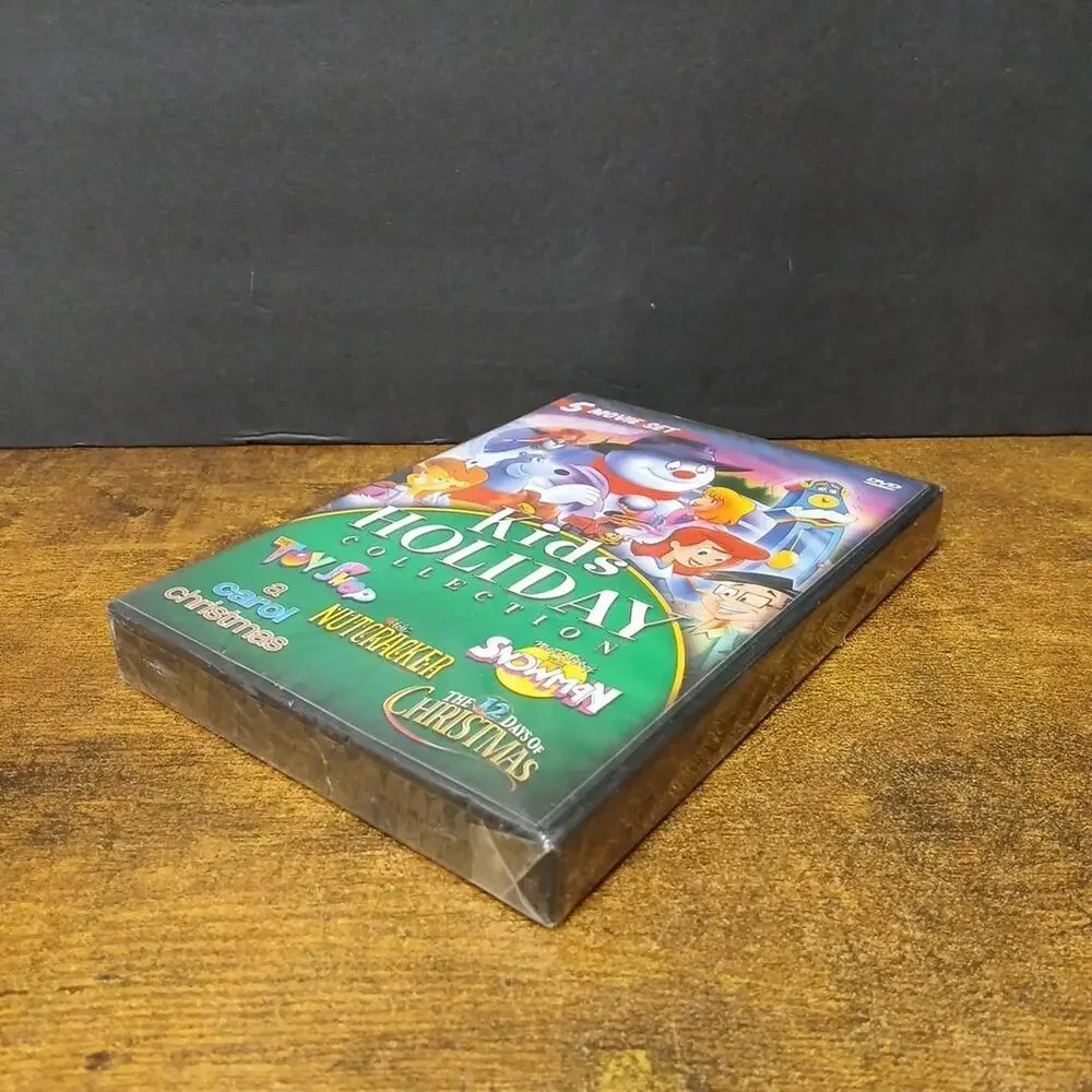 Kids' Holiday Collection DVD, 5 Movie Set, Cartoons, Nutcracker, Snowman, NEW - Picture 5 of 5
